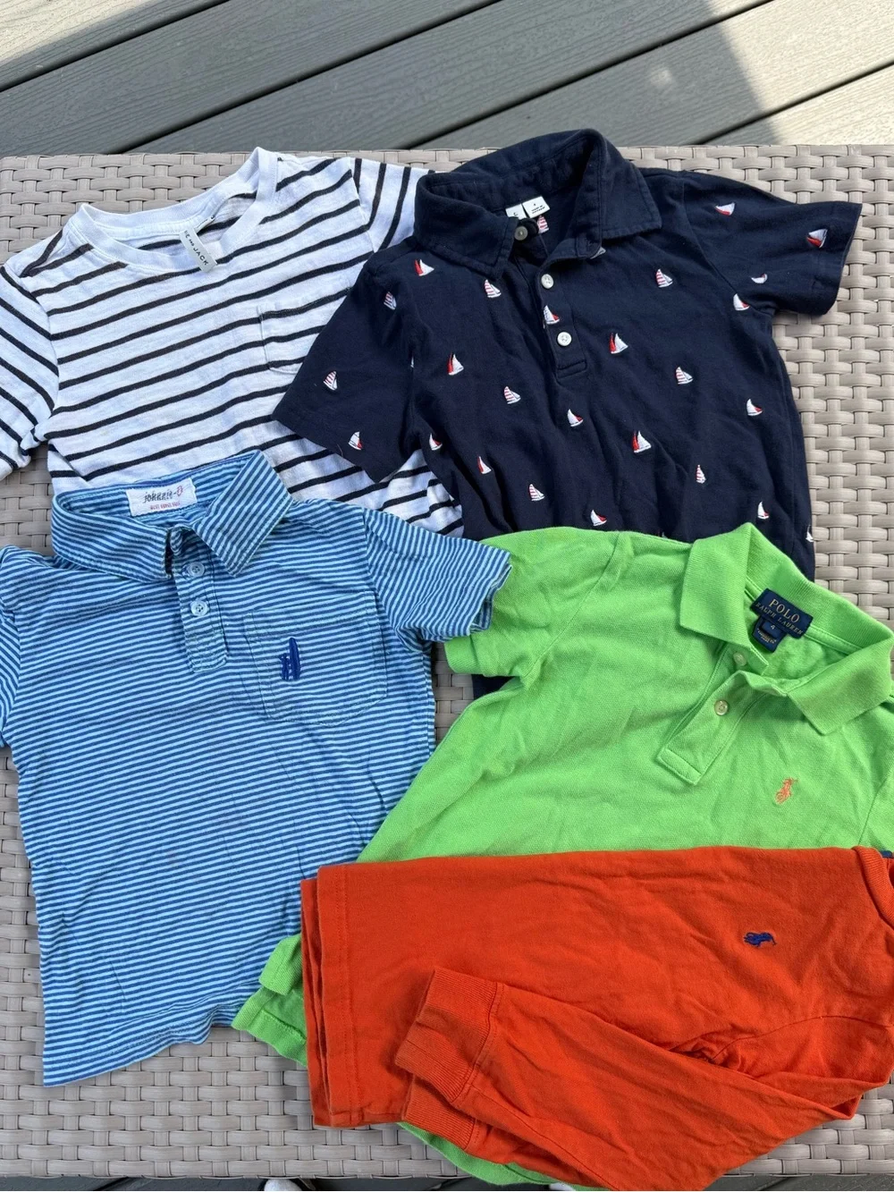 *11 Piece Boys 4 Clothing Bundle Janie and Jack Polo Ralph Lauren Preppy
